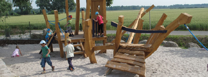 Sliwka Landschaftsplanung – Kinderspielplatz „Im Sand“ in Crumstadt